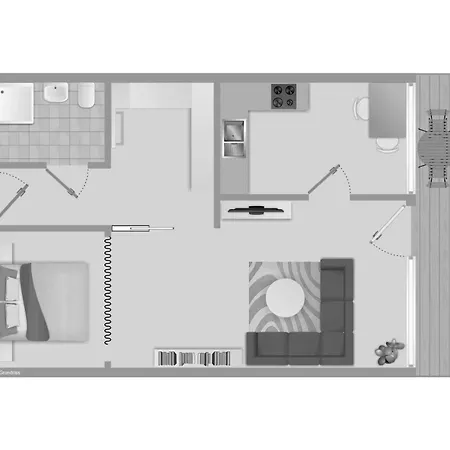 Apartment Ferienwohnung Ankerzeit